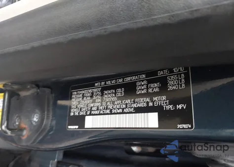 2011 Volvo Xc60 3.2 from USA, damaged, VIN YV4940DZXB2168317